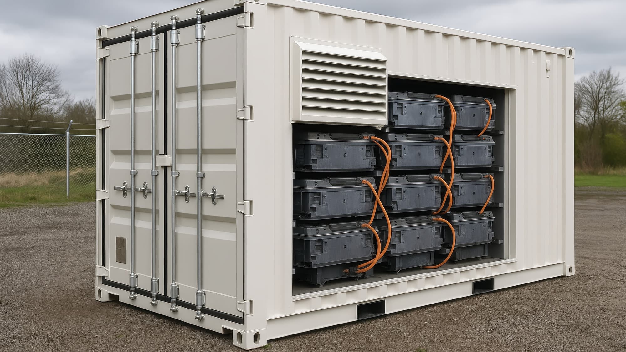 Battery Storage Container