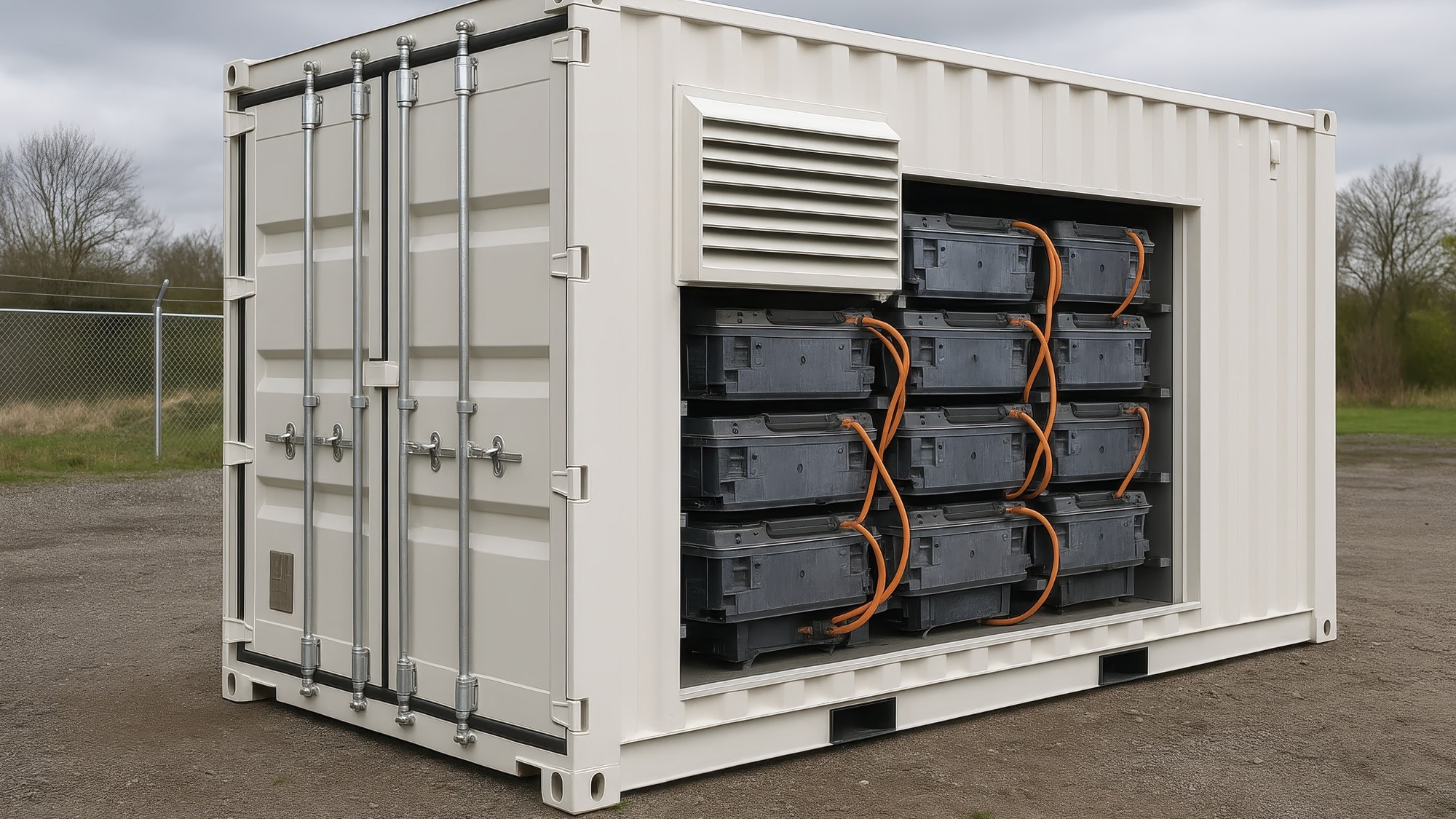 Battery Storage Container