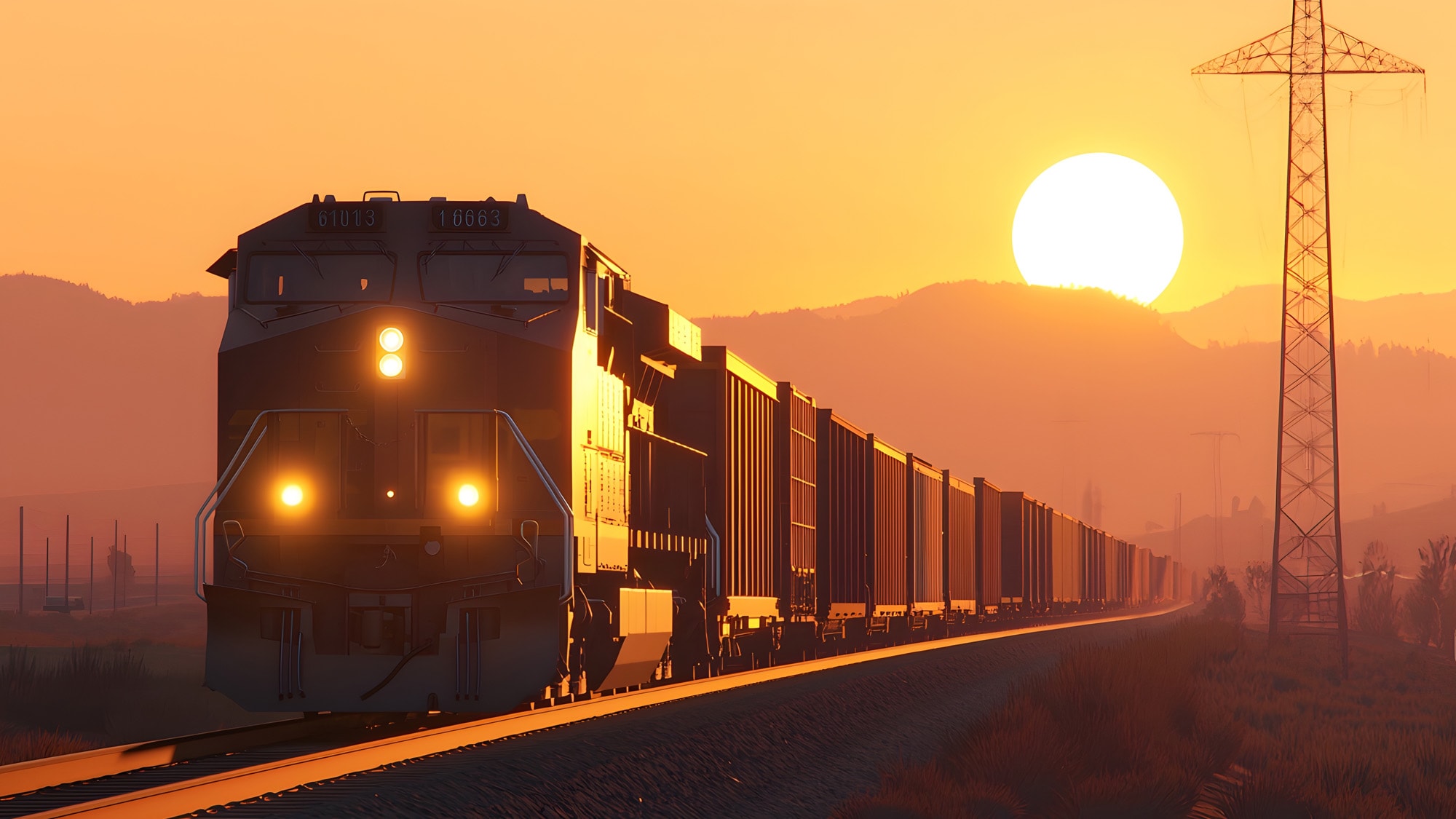 EMD SD70ACS Locomotive